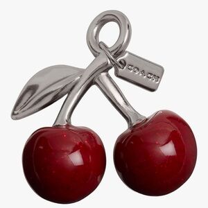 New Coach Cherry Shoe / Keychain Charm